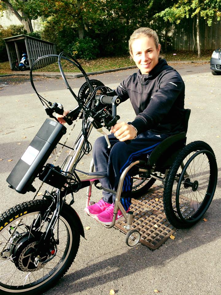 power assist handcycle